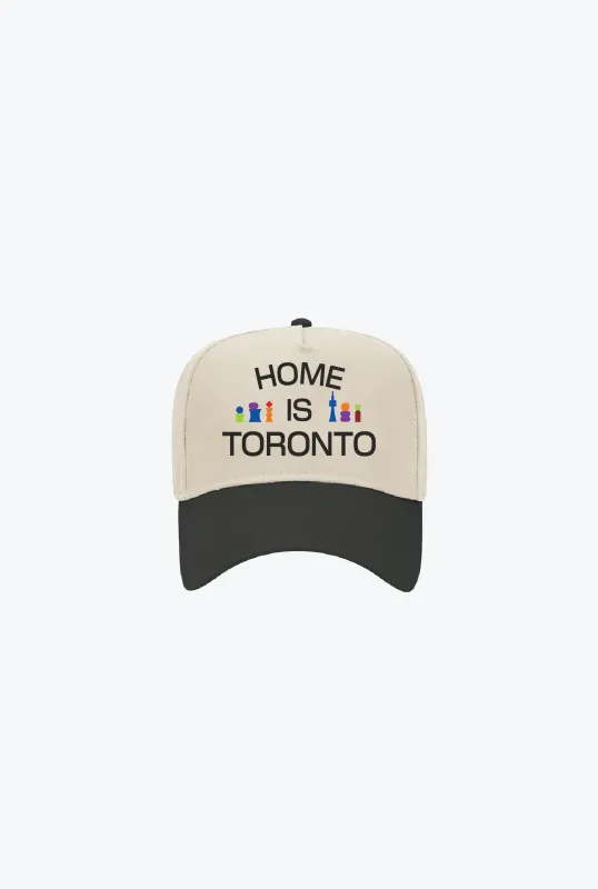 FIFA World Cup 26 Toronto A-Frame Cap - Ivory / Black sold by Peace-Collective