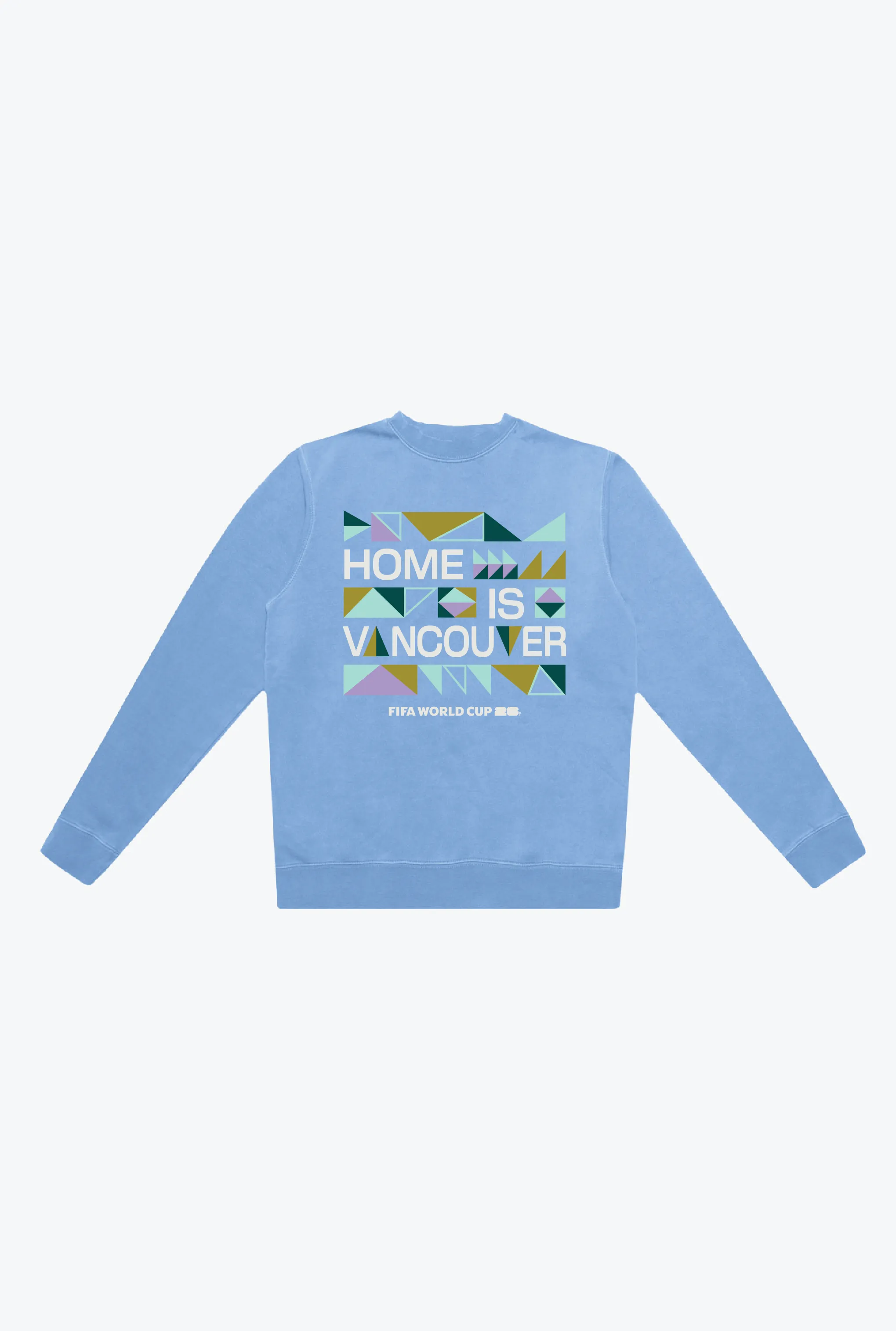 FIFA World Cup 2026™ Vancouver Pigment Dye Crewneck - Blue sold by Peace-Collective