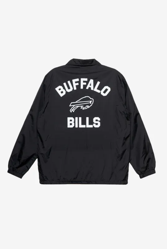 Buffalo Bills Coach Jacket - Black sold by Peace-Collective