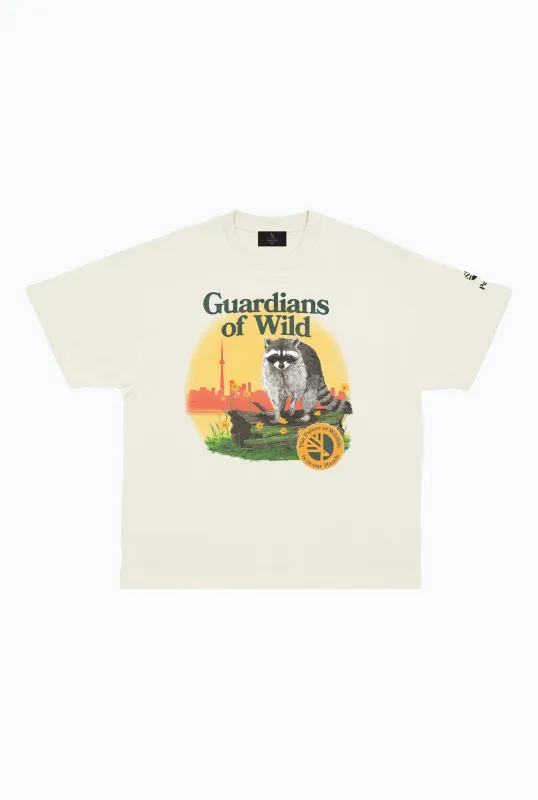 Toronto Zoo Guardians of Wild Heavyweight T-Shirt - Ivory sold by Peace-Collective
