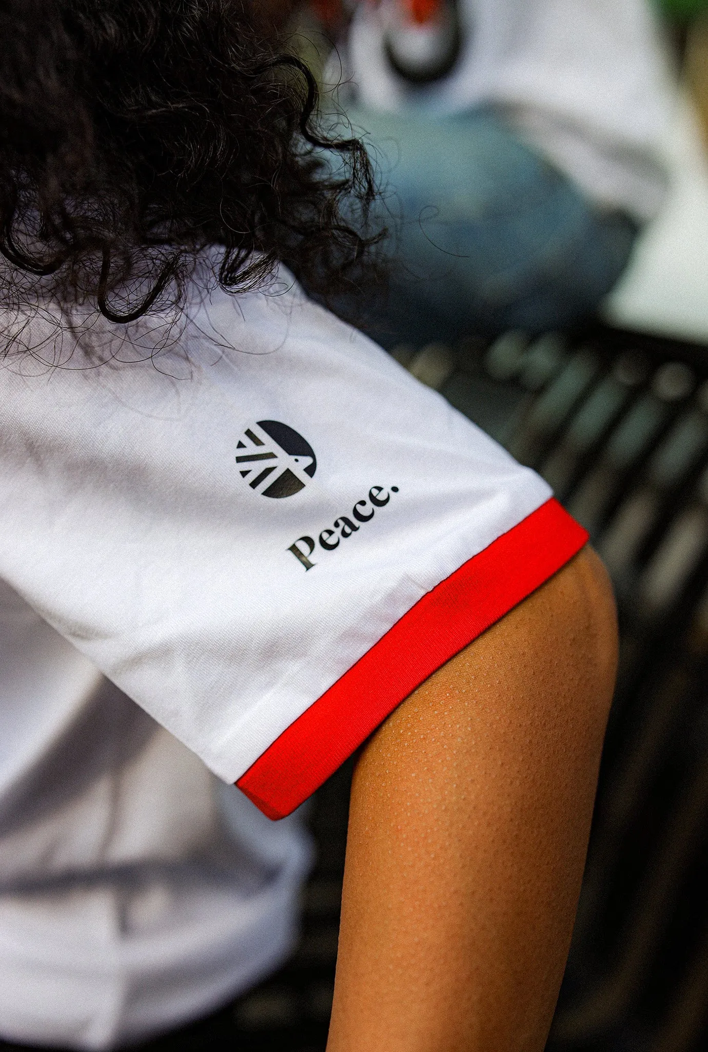 Toronto Zoo Orangutan Ringer T-Shirt - White / Red sold by Peace-Collective product image thumbnail 4