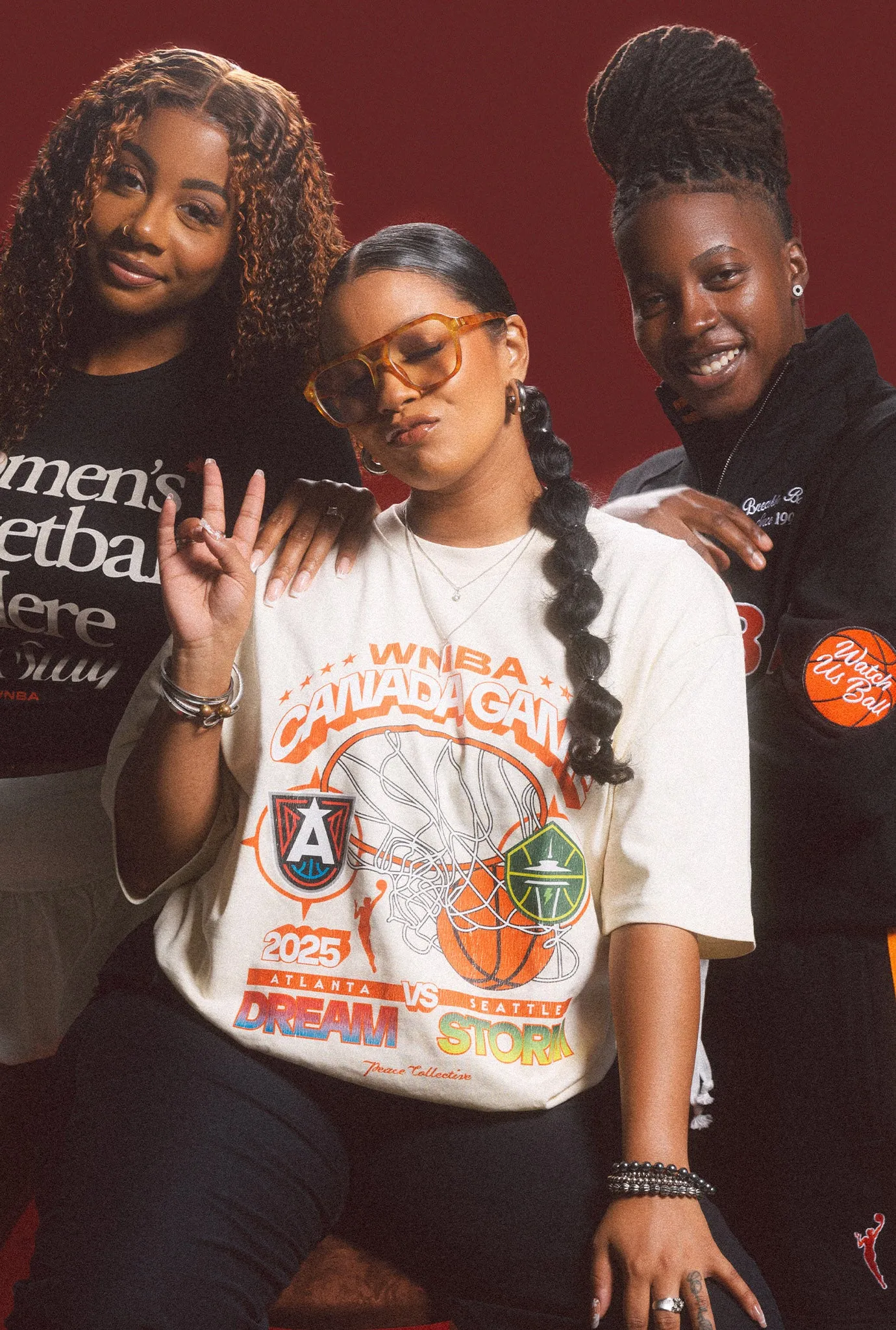 WNBA Canada Game Day Heavyweight T-Shirt - Ivory sold by Peace-Collective product image thumbnail 2