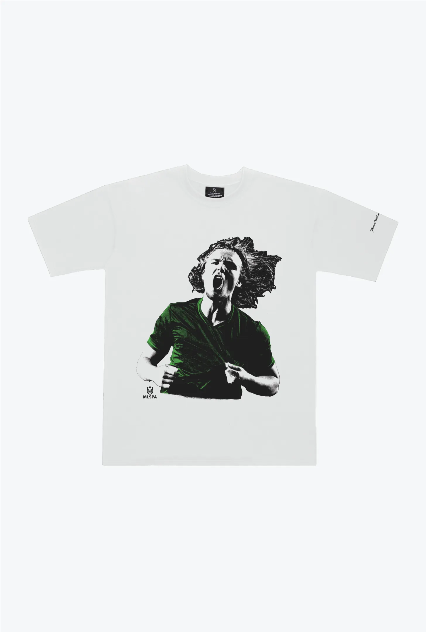 Pedro de la Vega Heavyweight T-Shirt - White sold by Peace-Collective