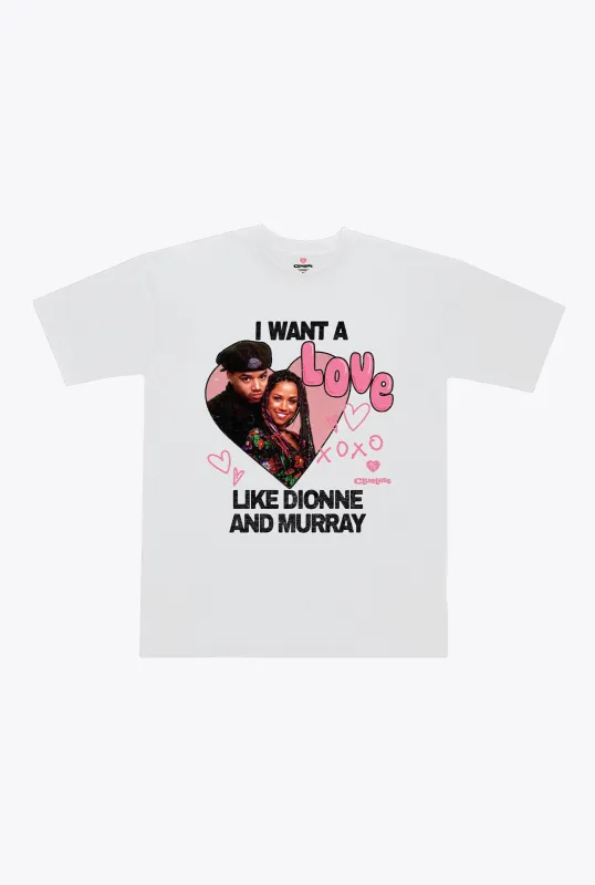 P/C x Clueless Love Like Heavyweight T-Shirt - White sold by Peace-Collective