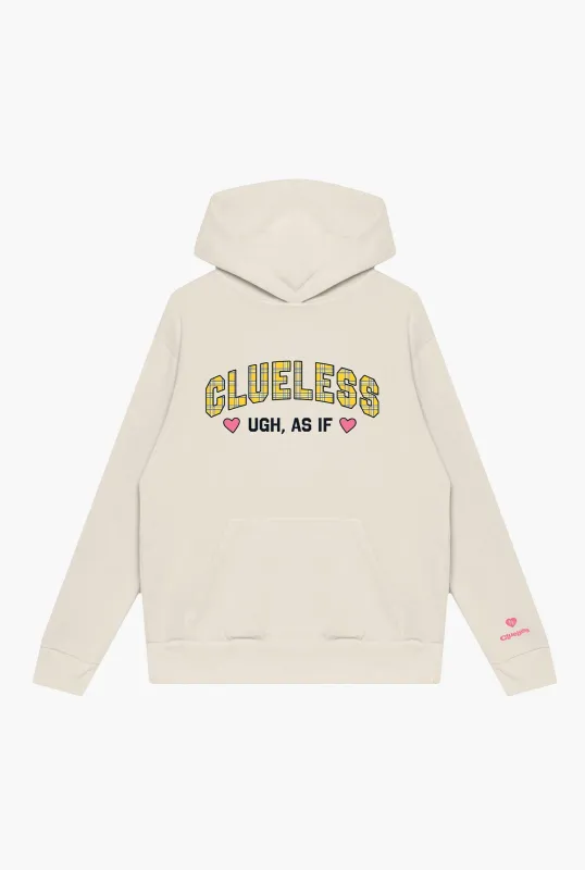 P/C x Clueless "Ugh As If" Heavyweight Hoodie - Ivory sold by Peace-Collective
