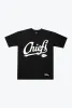 Kansas City Chiefs Script Heavyweight T-Shirt - Black sold by Peace-Collective