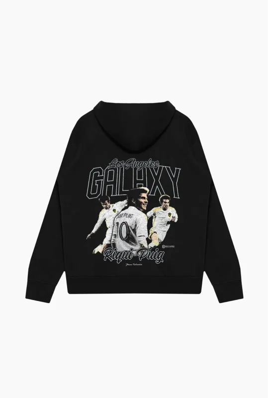 Riqui Puig Vintage Heavyweight Hoodie - Black sold by Peace-Collective