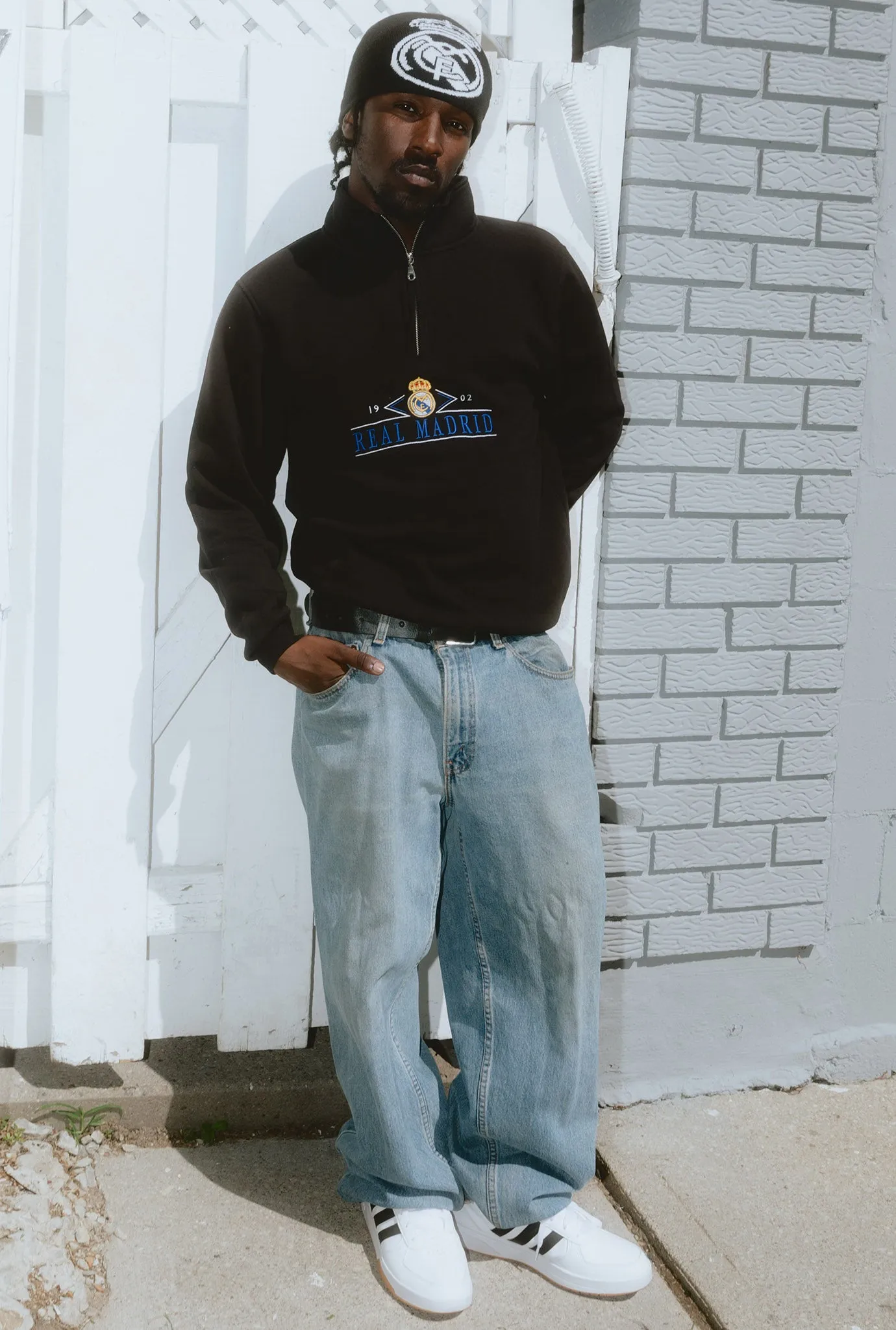 Real Madrid Beanie - Black sold by Peace-Collective product image thumbnail 3