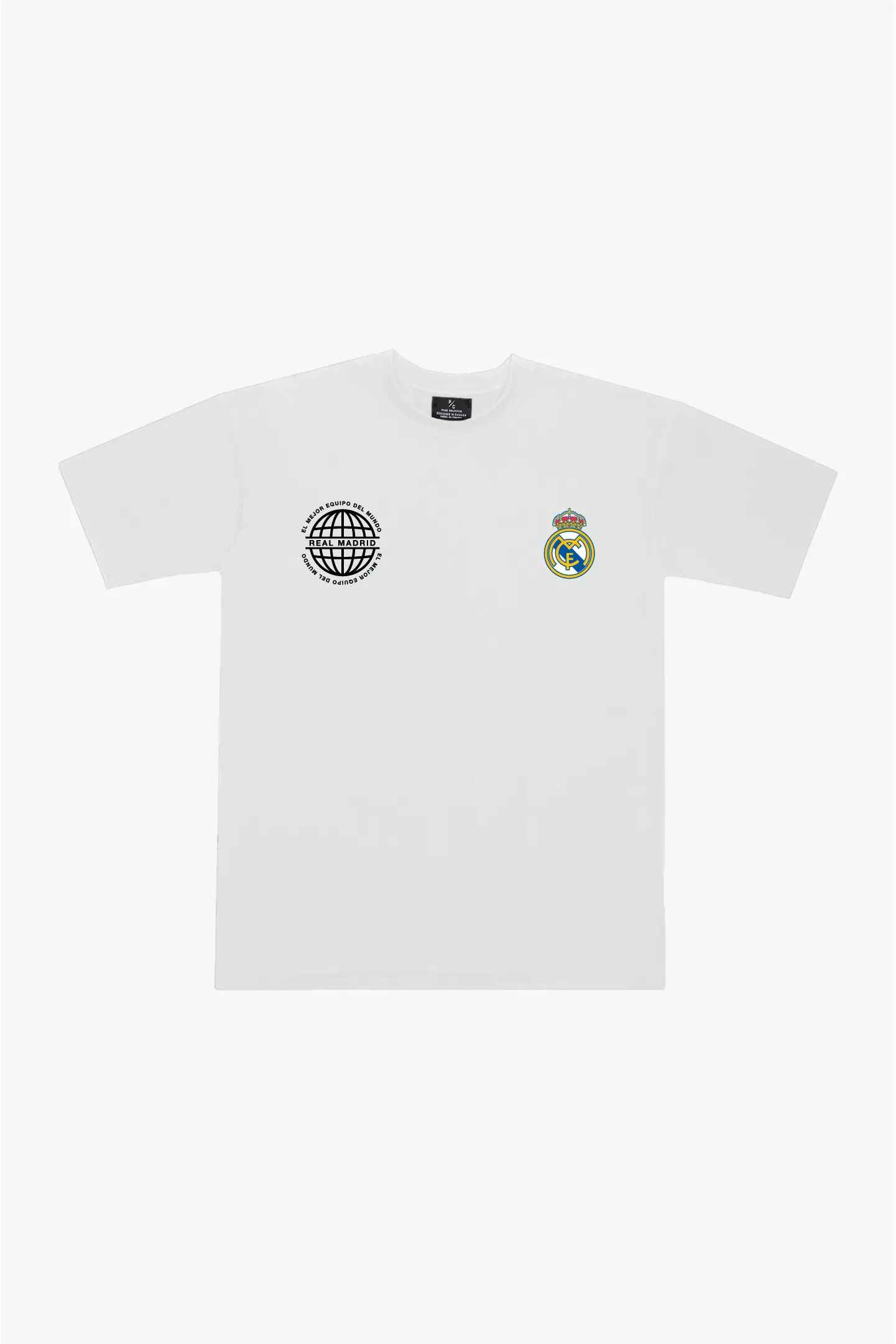 Real Madrid European Champions Heavyweight T-Shirt - White sold by Peace-Collective product image thumbnail 2