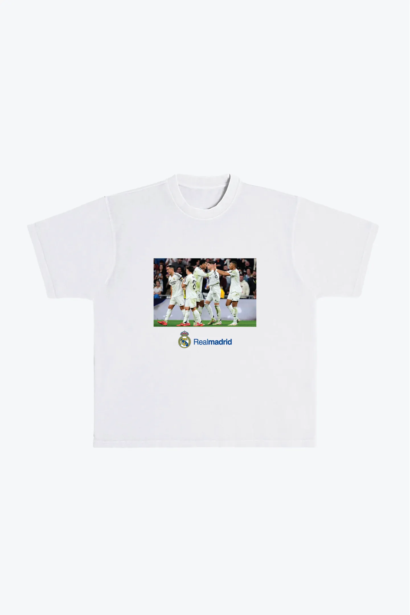 Real Madrid Heavyweight T-Shirt - White sold by Peace-Collective
