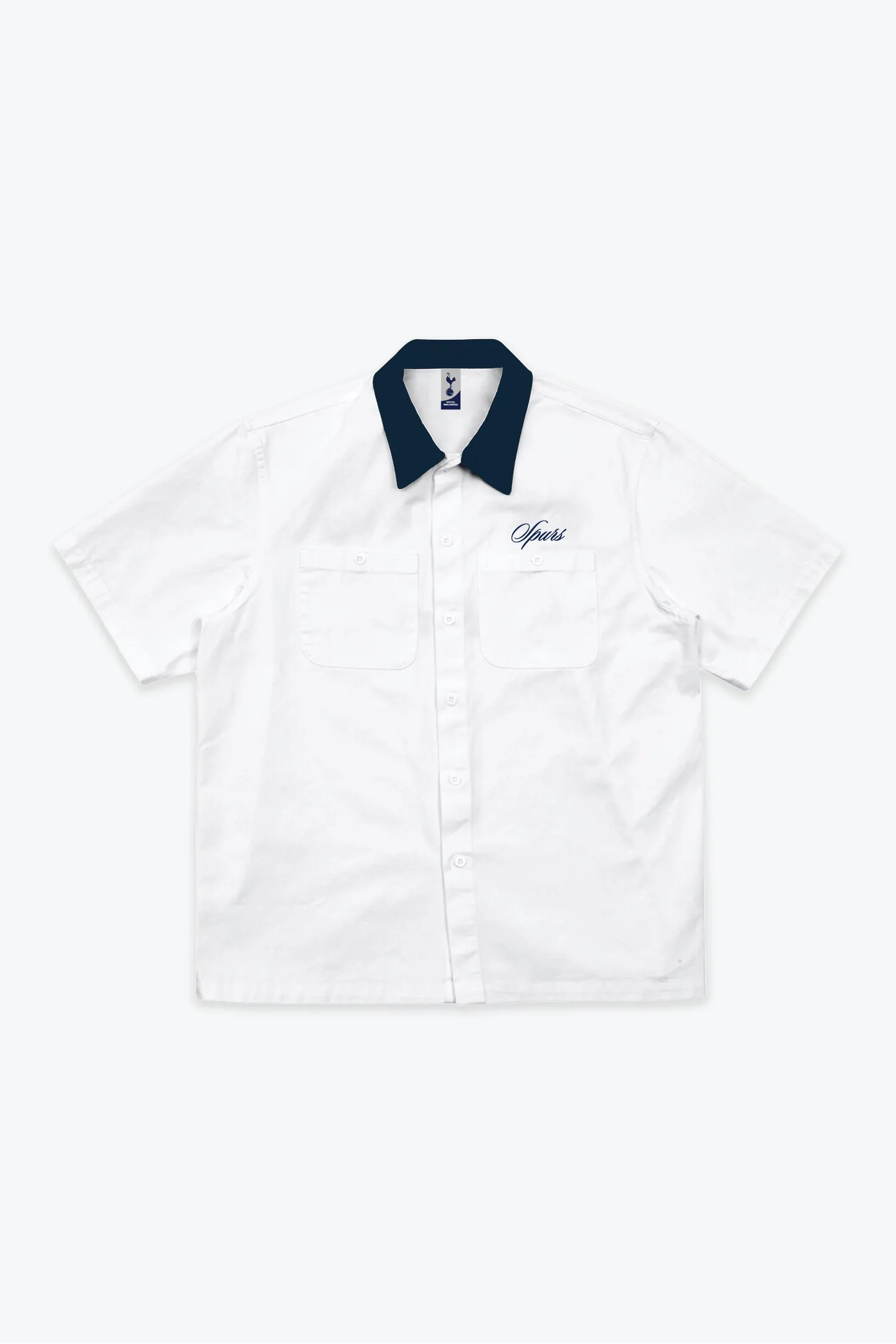 Tottenham Hotspur F.C Short Sleeve Button-Up - White sold by Peace-Collective product image thumbnail 2