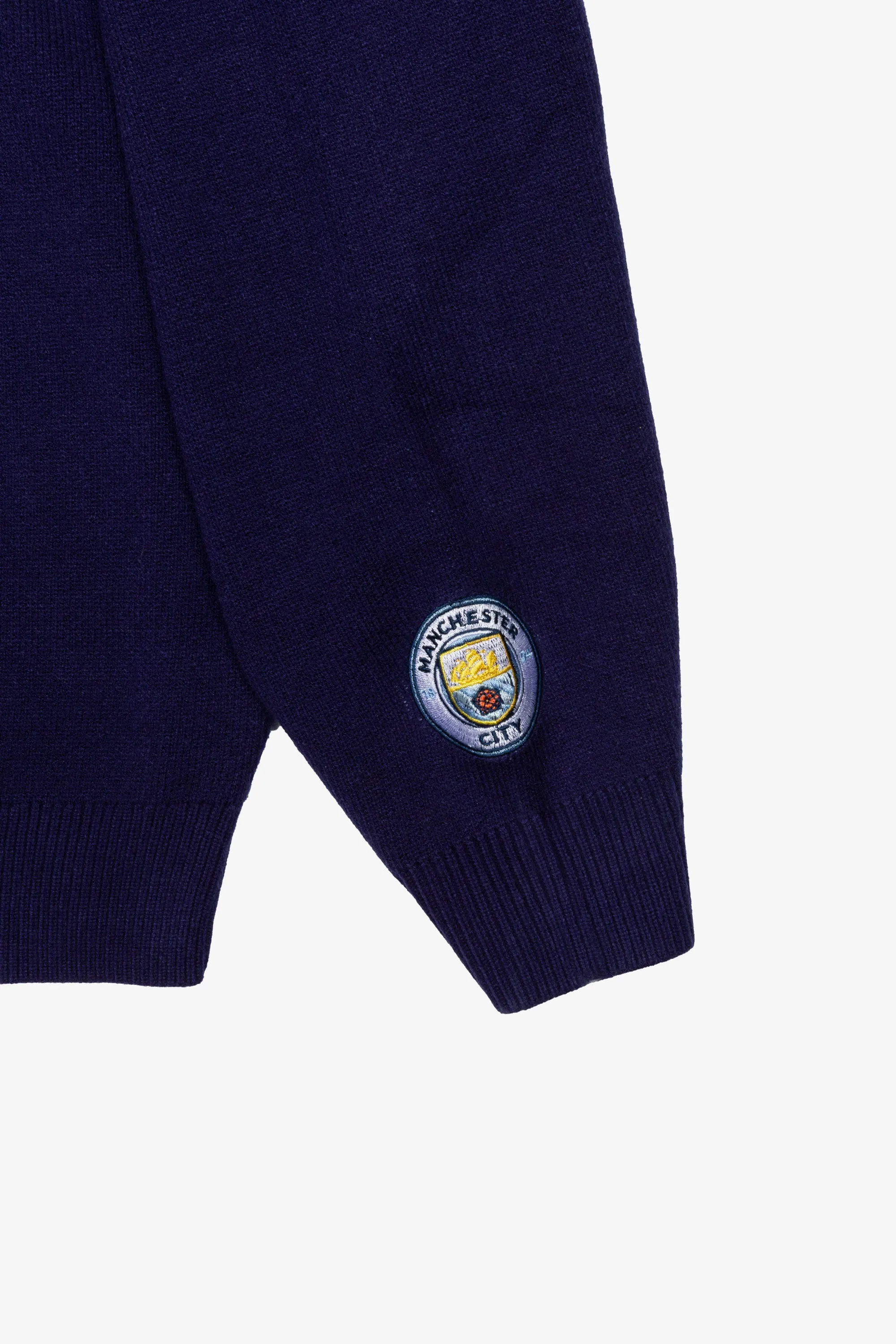 Manchester City Knit Sweater - Navy sold by Peace-Collective product image thumbnail 2