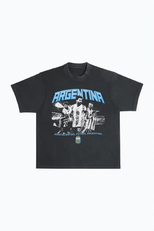 AFA Heavyweight Garment Dyed T-Shirt - Black sold by Peace-Collective