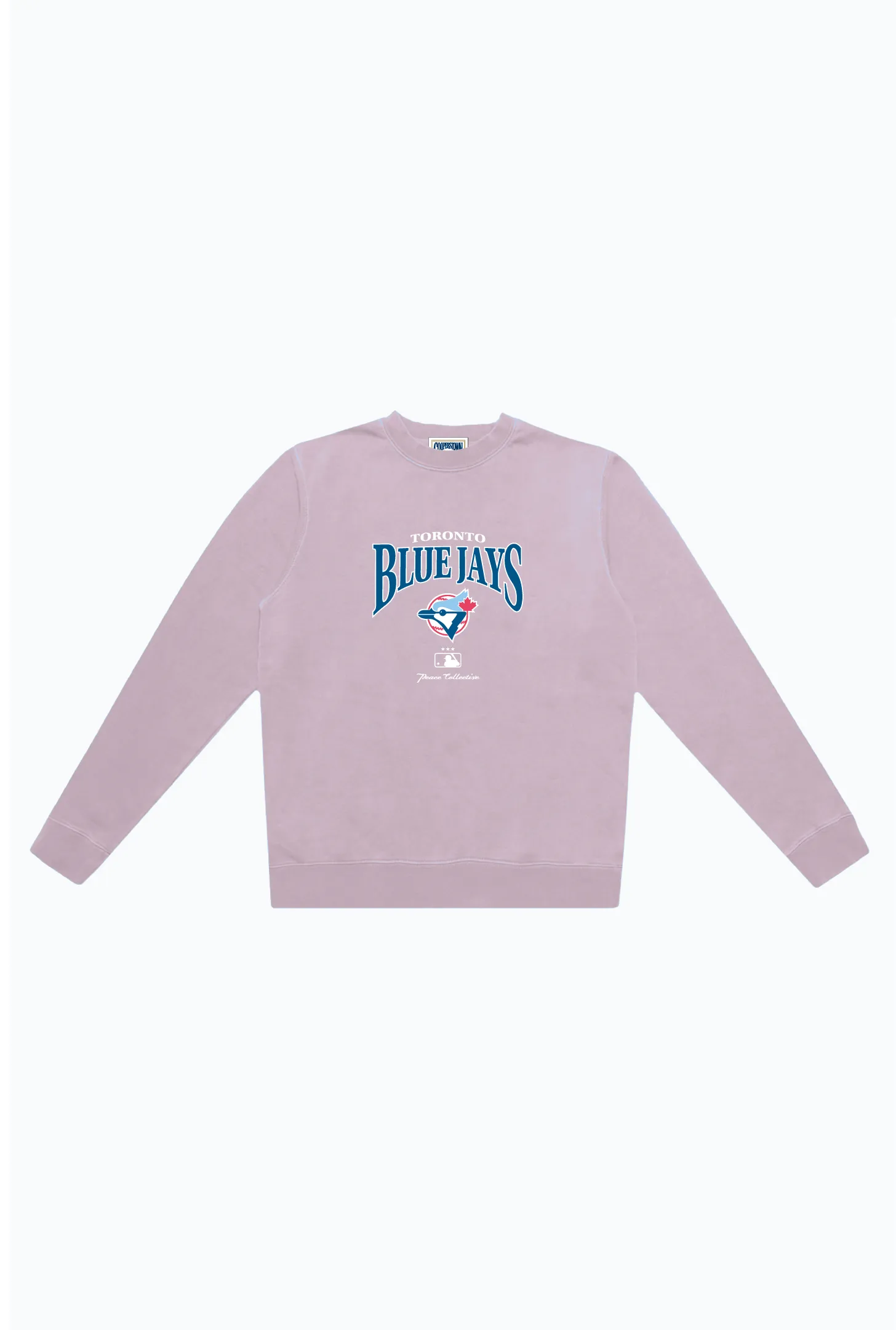 Toronto Blue Jays Vintage Embroidered Crewneck - Silver Pink sold by Peace-Collective