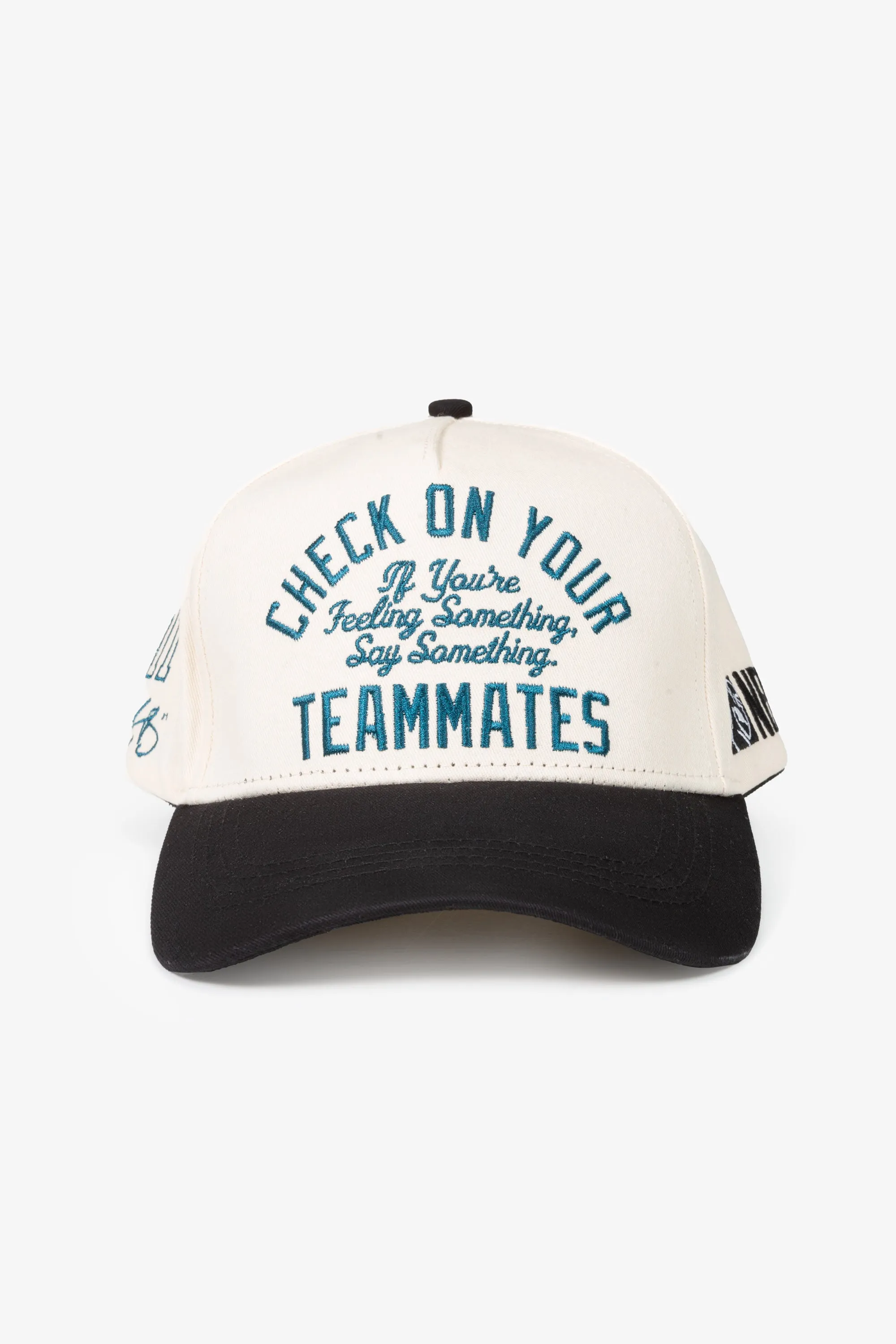 P/C x AJ Brown A-Frame Cap - Ivory / Black sold by Peace-Collective product image thumbnail 2