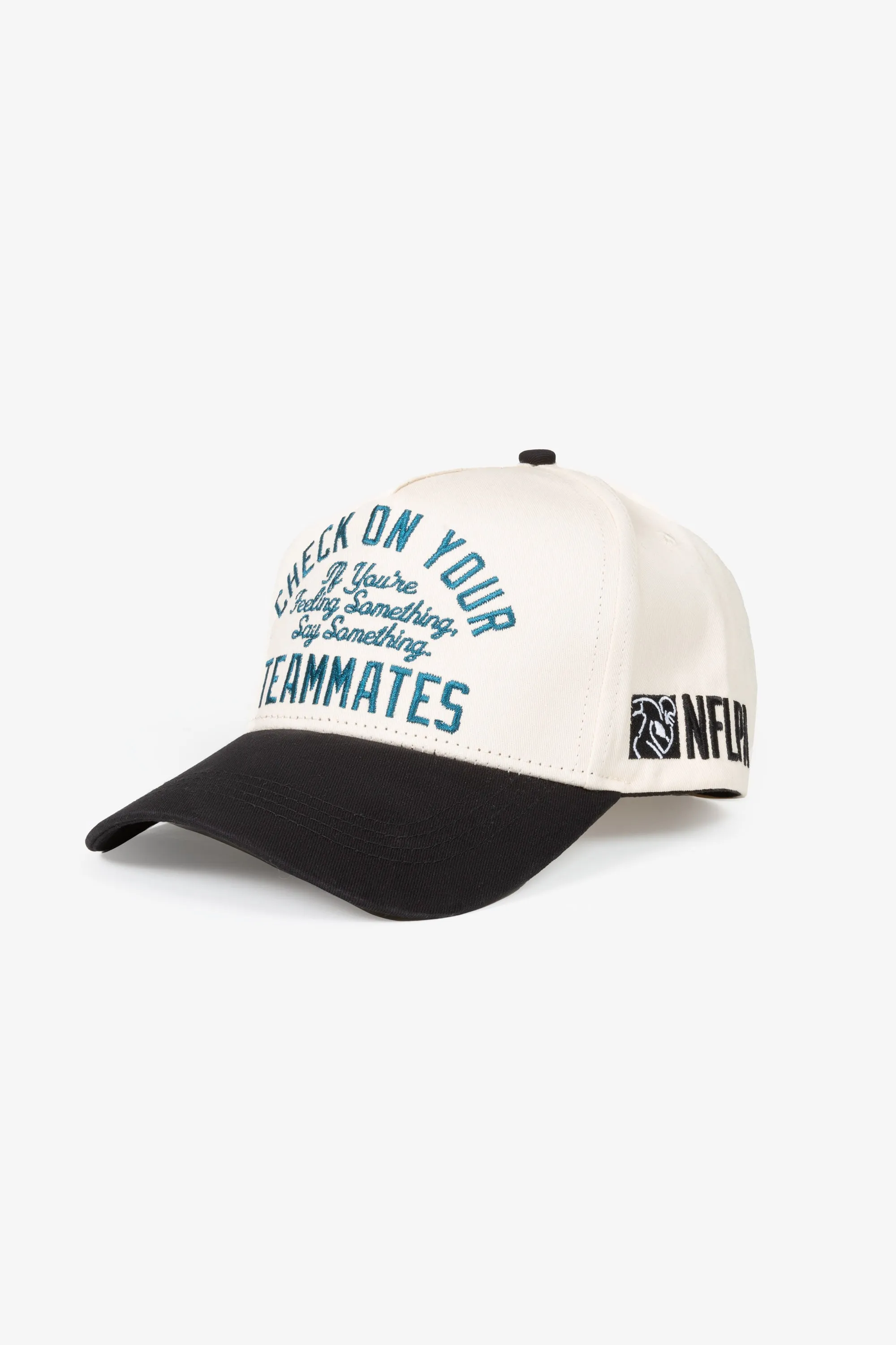 P/C x AJ Brown A-Frame Cap - Ivory / Black sold by Peace-Collective product image thumbnail 3