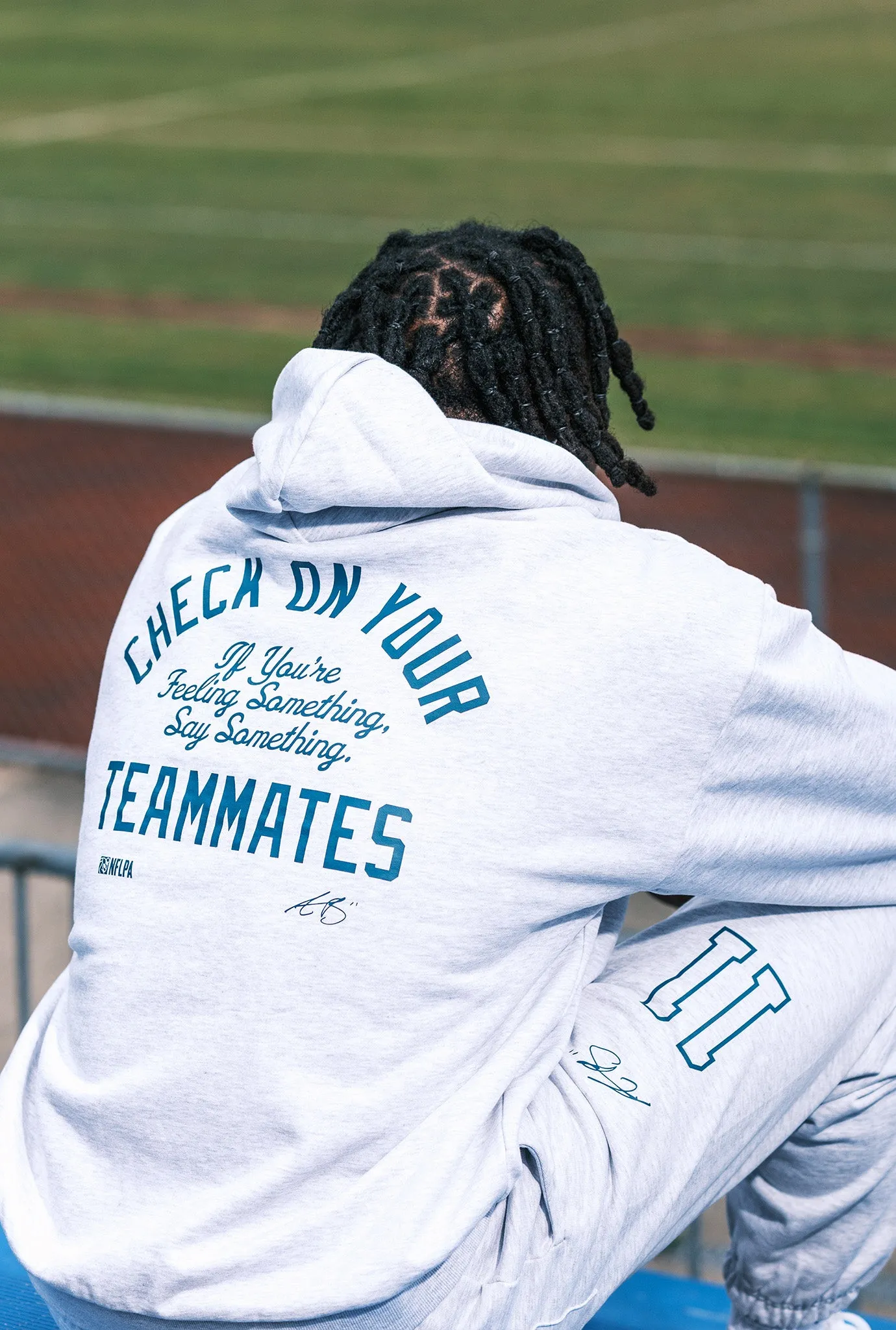 P/C x AJ Brown SuperHeavy™️ Jogger - Ash sold by Peace-Collective product image thumbnail 3