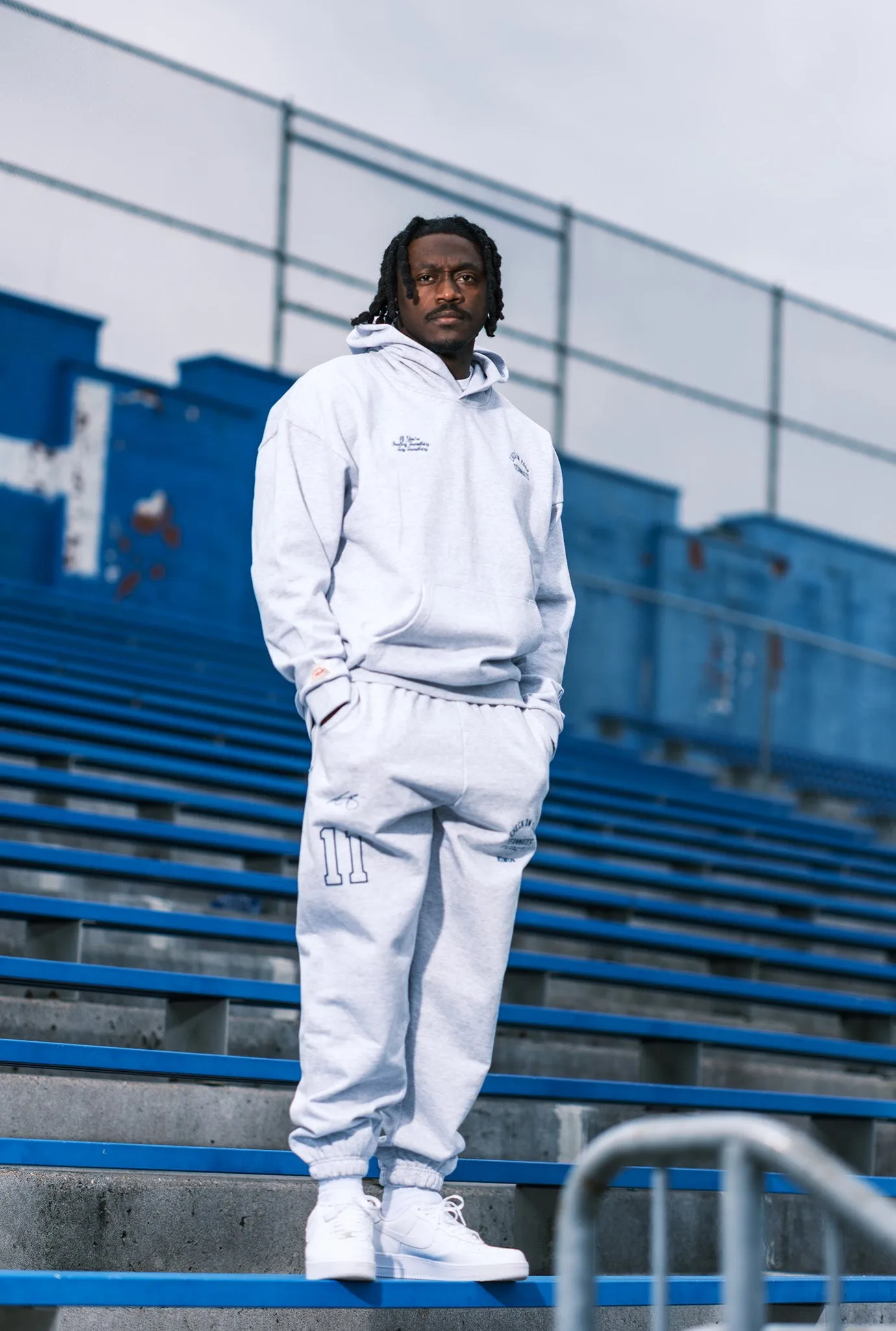 P/C x AJ Brown SuperHeavy™️ Jogger - Ash sold by Peace-Collective product image thumbnail 2