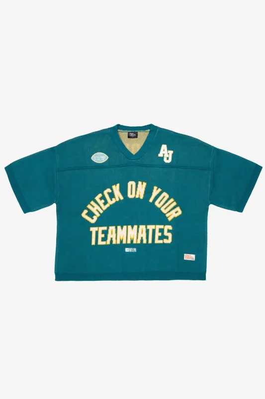 P/C x AJ Brown Knit Sweater - Green sold by Peace-Collective