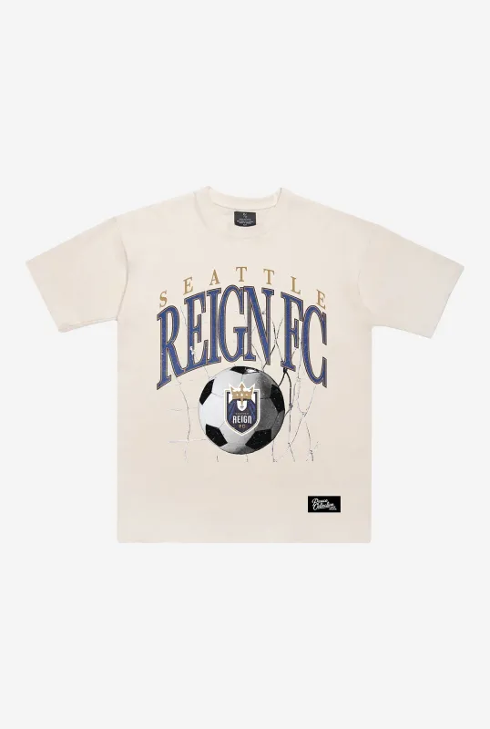 Seattle Reign FC Heavyweight T-Shirt - Ivory sold by Peace-Collective