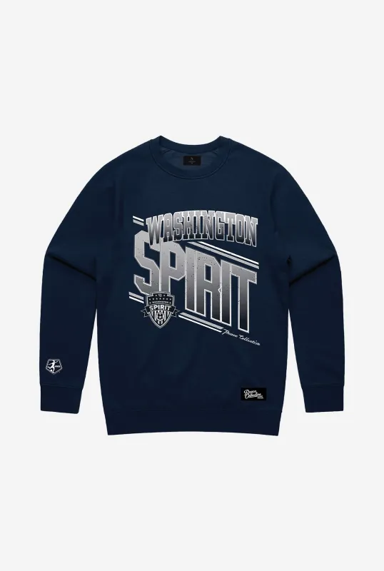 Washington Spirit Vintage Crewneck - Navy sold by Peace-Collective