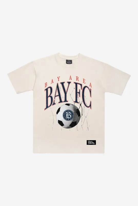 Bay FC Heavyweight T-Shirt - Ivory sold by Peace-Collective