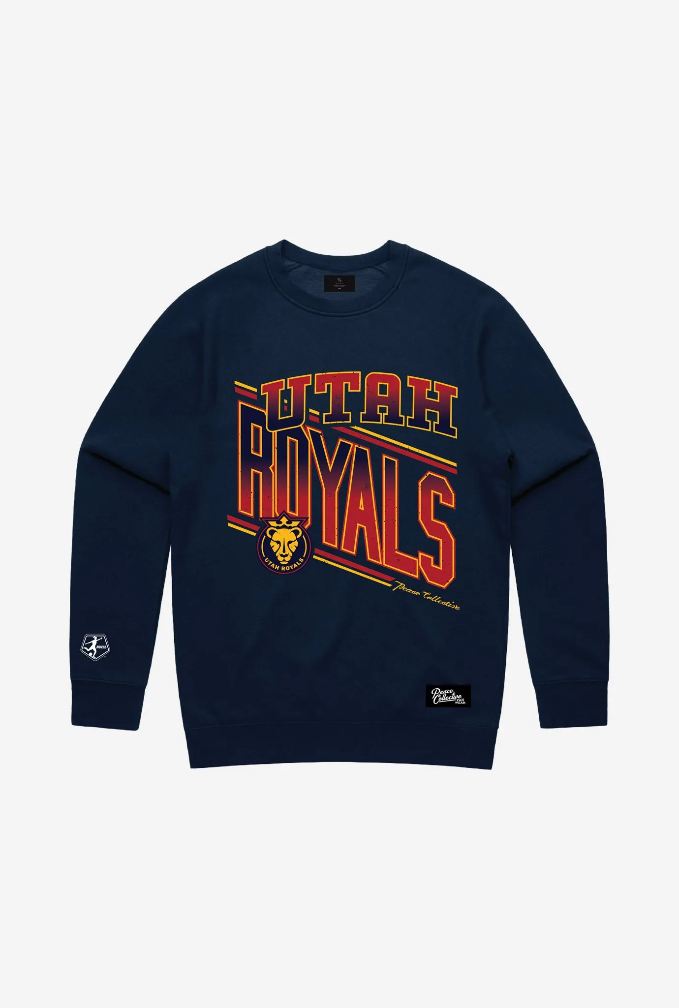 Utah Royals Vintage Crewneck - Navy sold by Peace-Collective