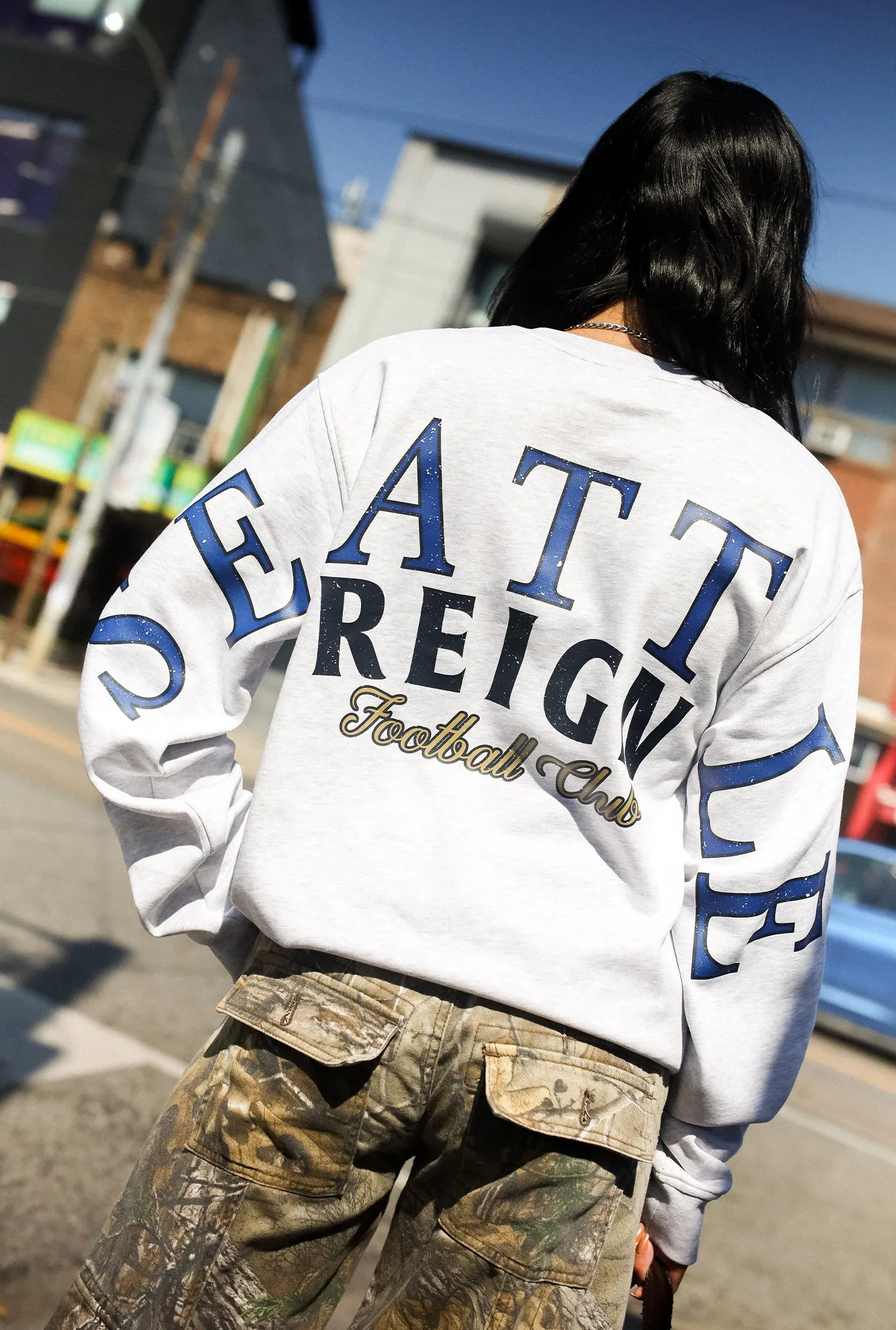 Seattle Reign FC Spirit Crewneck - Ash sold by Peace-Collective product image thumbnail 5