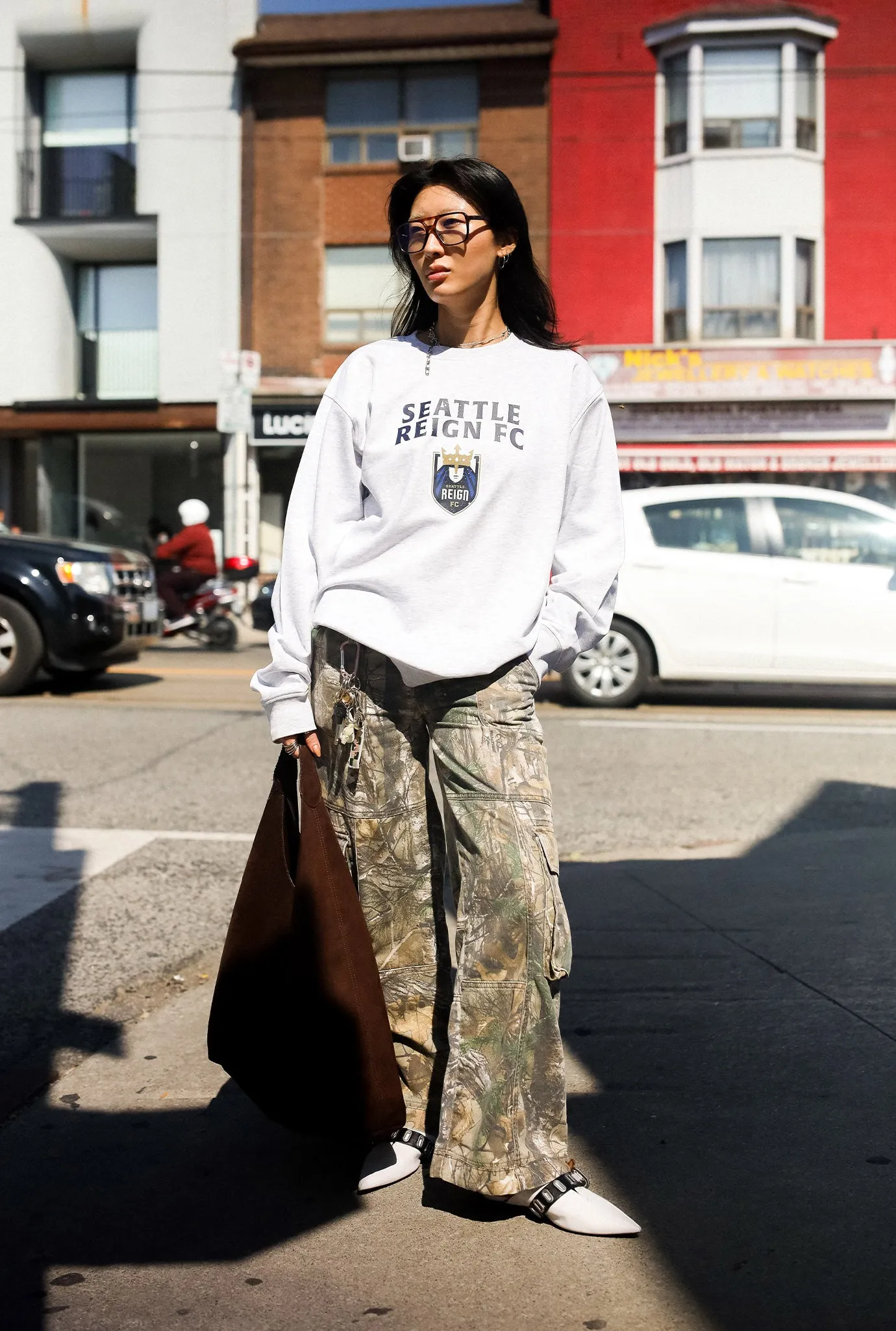 Seattle Reign FC Spirit Crewneck - Ash sold by Peace-Collective product image thumbnail 3