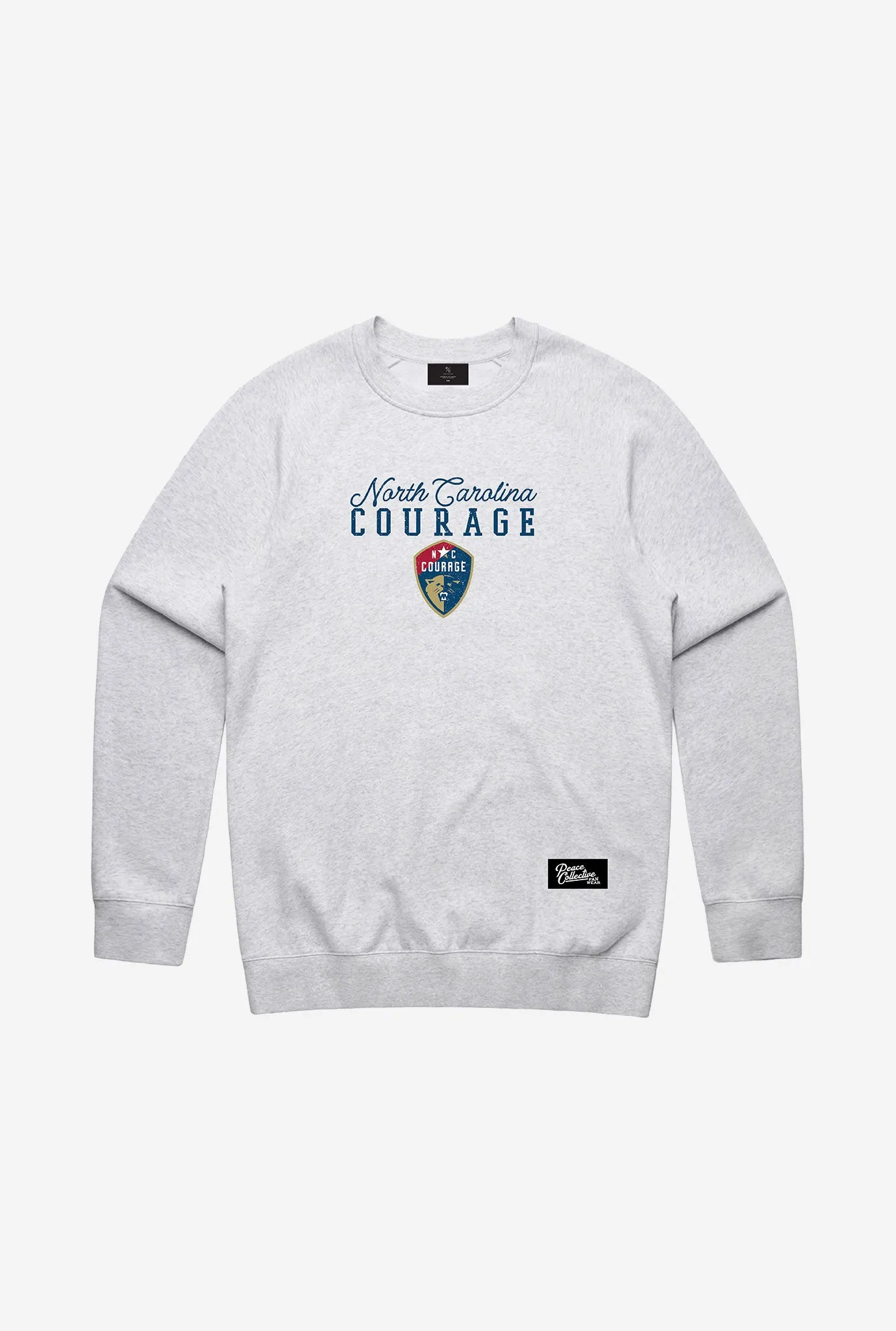 North Carolina Courage Spirit Crewneck - Ash sold by Peace-Collective product image thumbnail 2