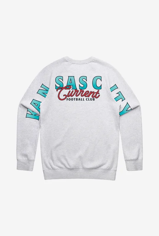 Kansas City Current Spirit Crewneck - Ash sold by Peace-Collective