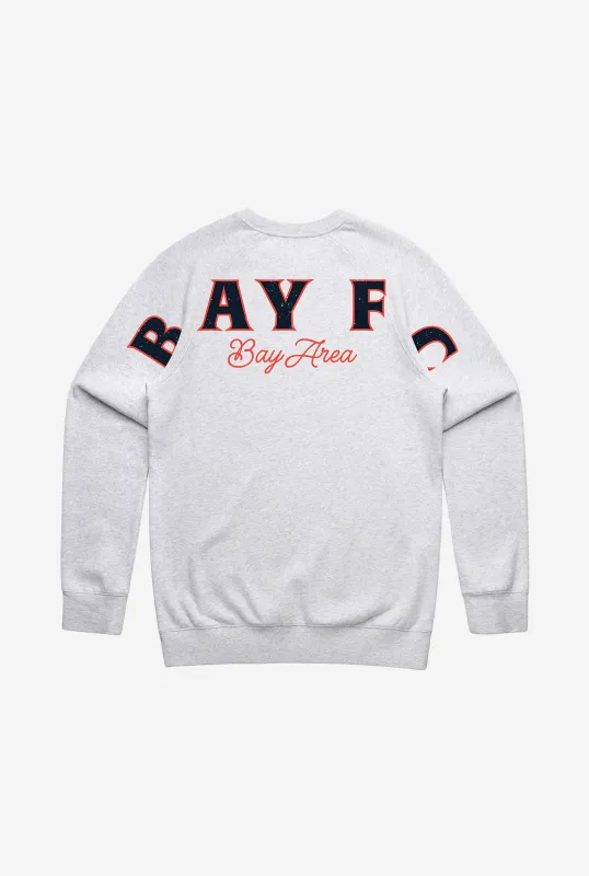 Bay FC Spirit Crewneck - Ash sold by Peace-Collective