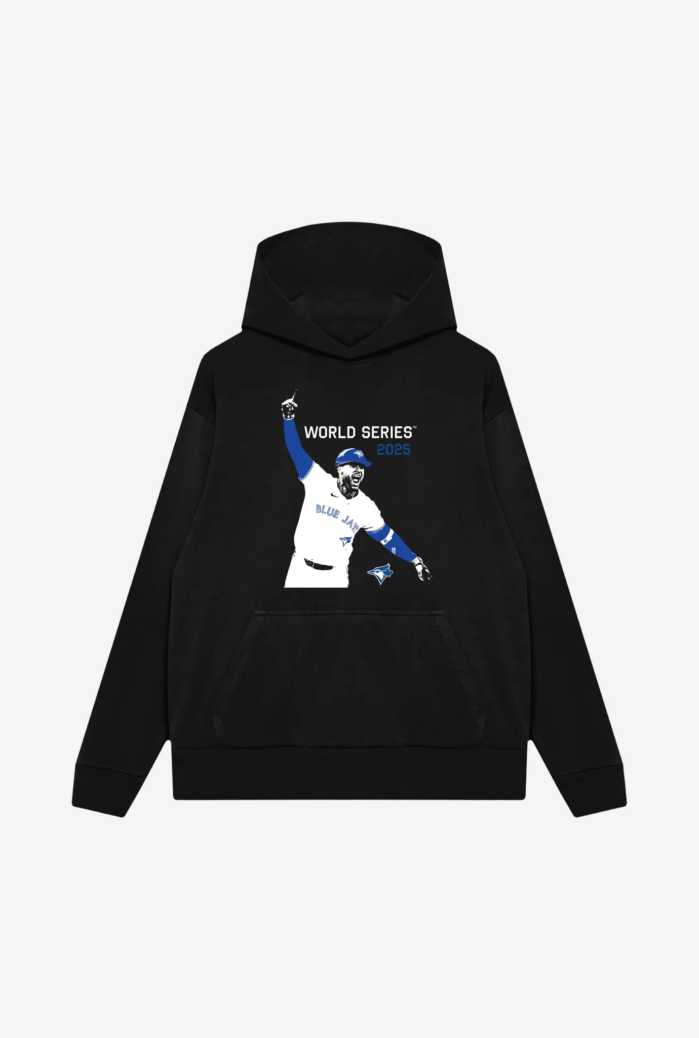 Toronto Blue Jays World Series 2025 George Springer Oversized Hoodie - Black sold by Peace-Collective