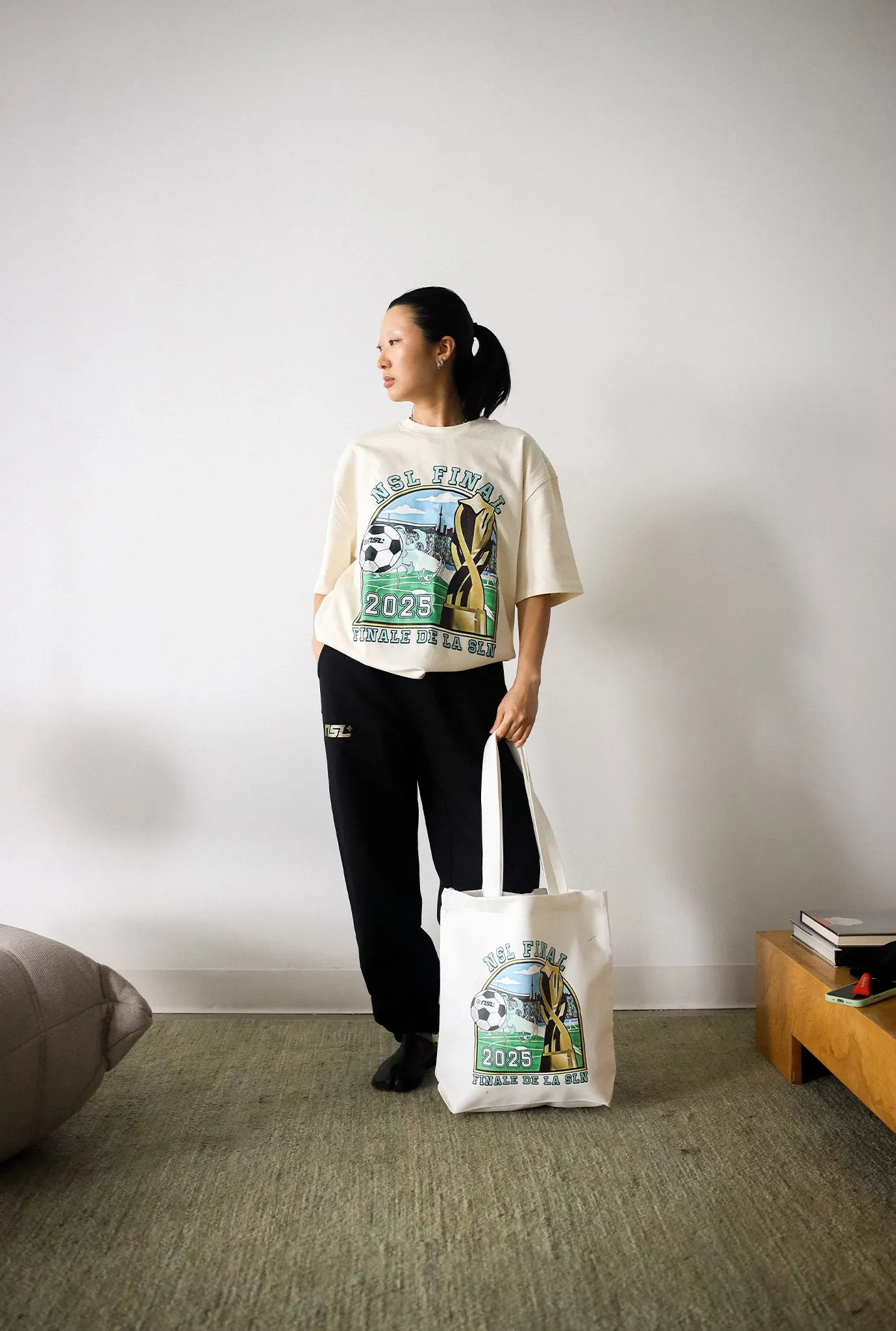 NSL Final 2025 Tote Bag - Ivory sold by Peace-Collective product image thumbnail 2