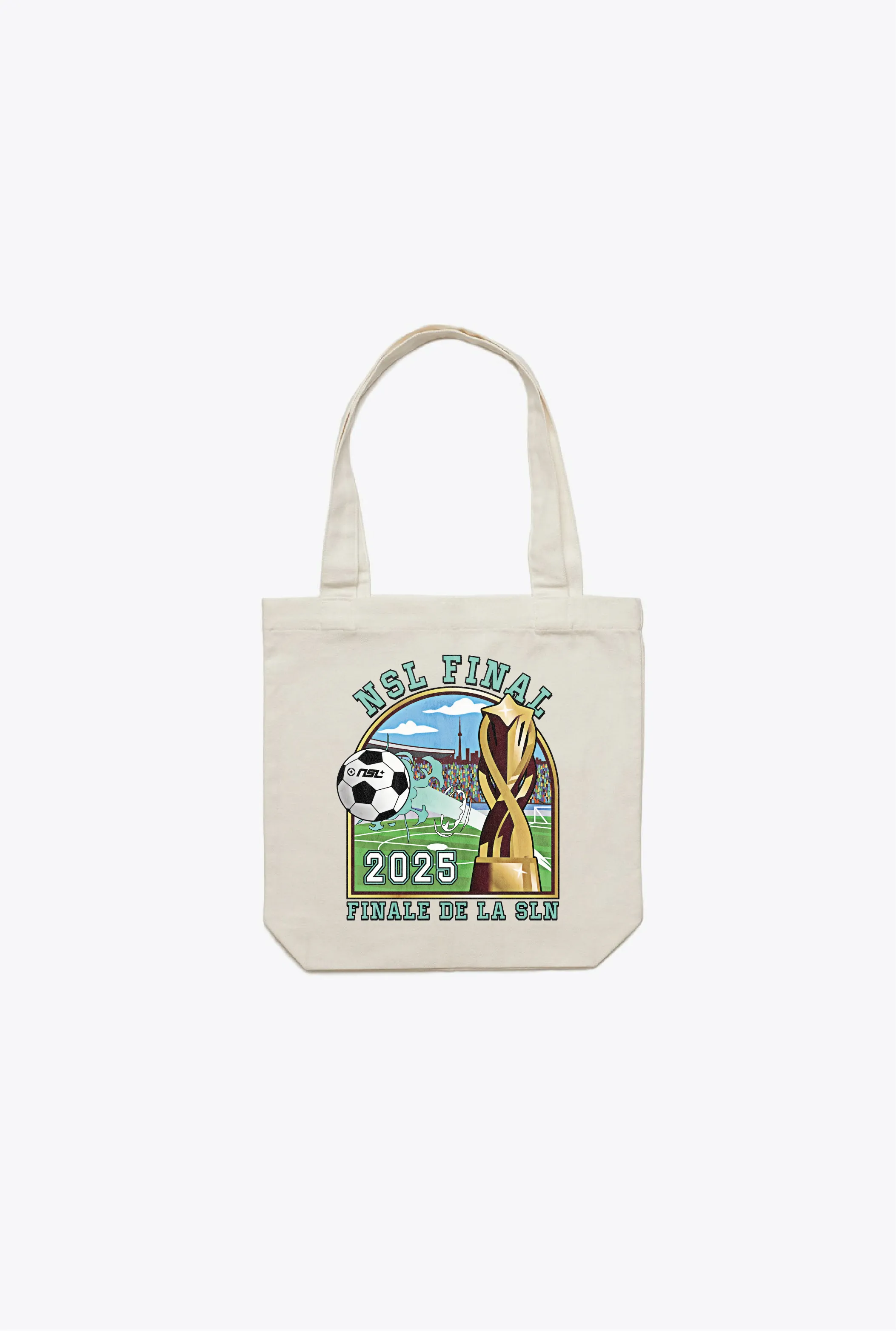 NSL Final 2025 Tote Bag - Ivory sold by Peace-Collective