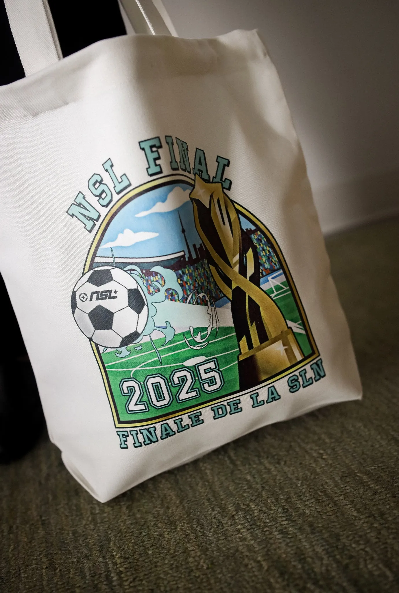 NSL Final 2025 Tote Bag - Ivory sold by Peace-Collective product image thumbnail 3