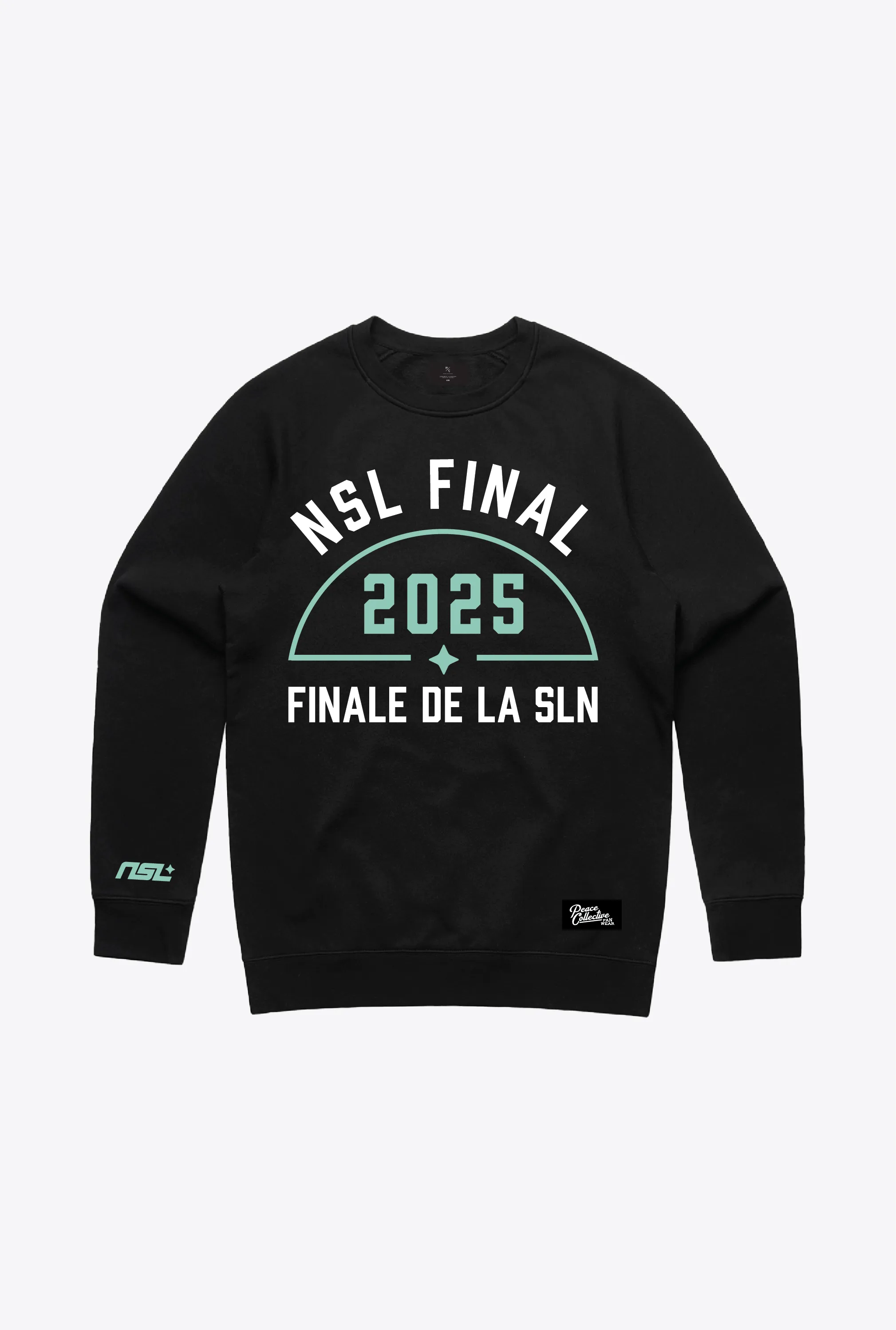 NSL Final 2025 Crewneck - Black sold by Peace-Collective