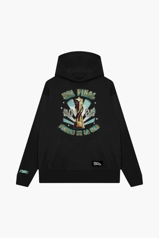 NSL Final 2025 Heavyweight Hoodie - Black sold by Peace-Collective
