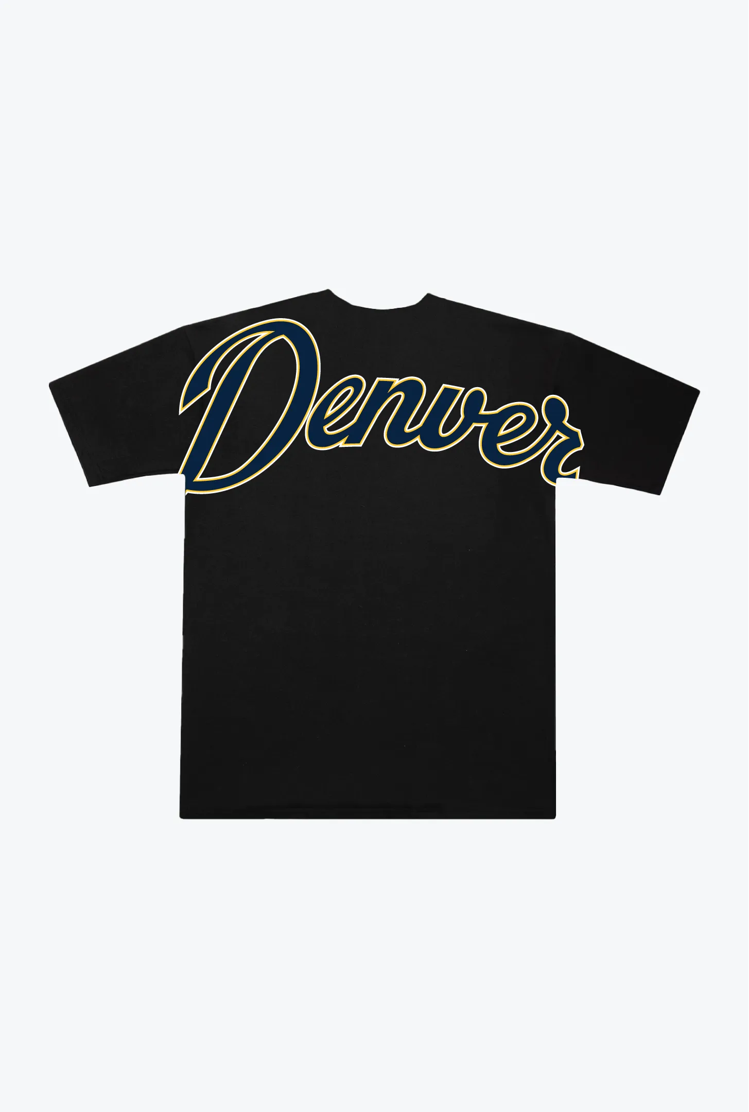 Denver Nuggets Spirit Heavyweight T-Shirt - Black sold by Peace-Collective product image thumbnail 2