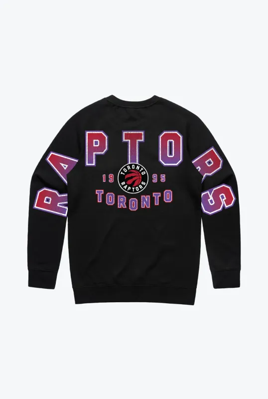 Toronto Raptors Spirit Crewneck - Black sold by Peace-Collective