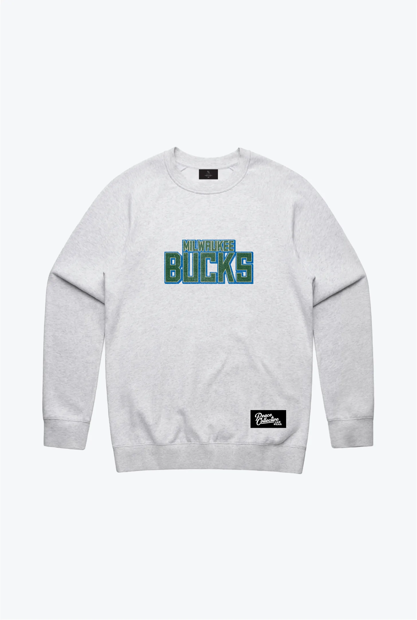 Milwaukee Bucks Spirit Crewneck - Ash sold by Peace-Collective product image thumbnail 2