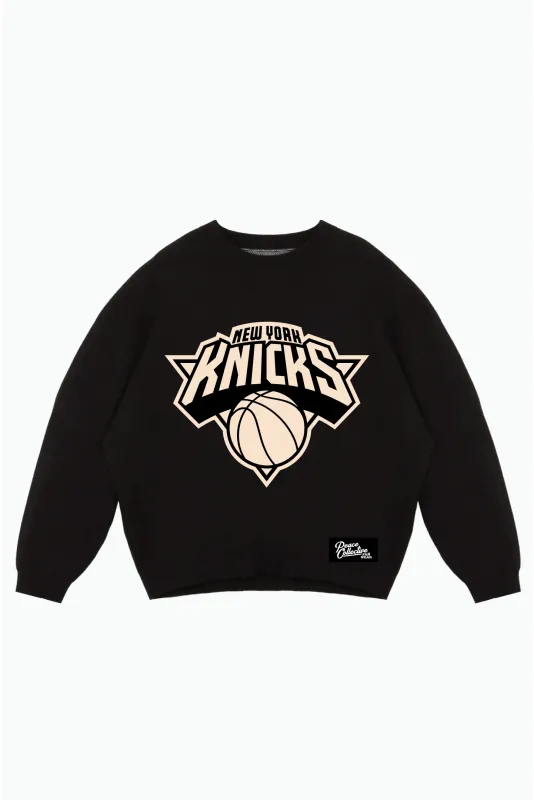 New York Knicks Knit Sweater - Black sold by Peace-Collective