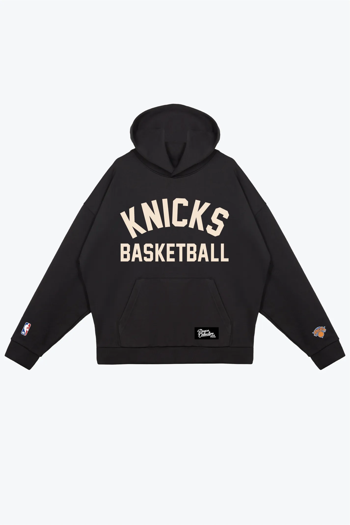 New York Knicks SuperHeavy™️ Hoodie - Off Black sold by Peace-Collective