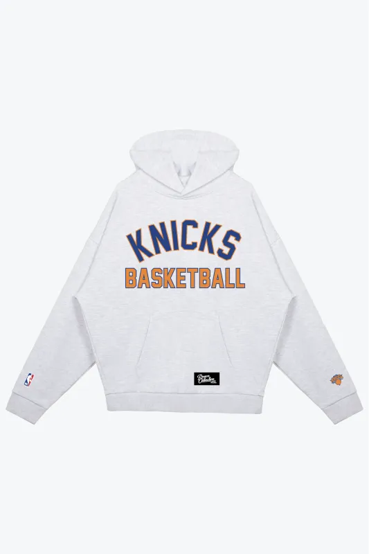 New York Knicks SuperHeavy™️ Hoodie - Ash sold by Peace-Collective