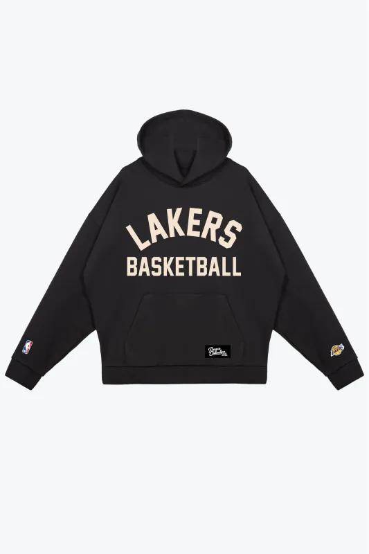 Los Angeles Lakers SuperHeavy™️ Hoodie - Off Black sold by Peace-Collective