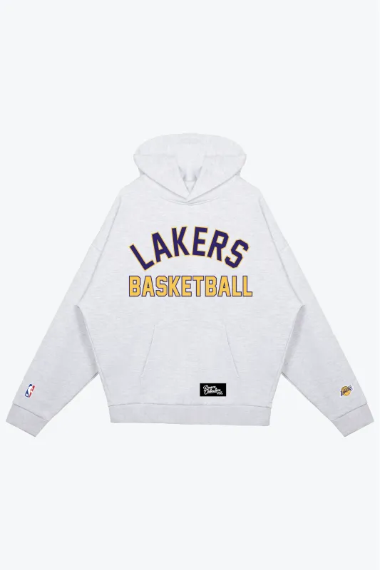 Los Angeles Lakers SuperHeavy™️ Hoodie - Ash sold by Peace-Collective