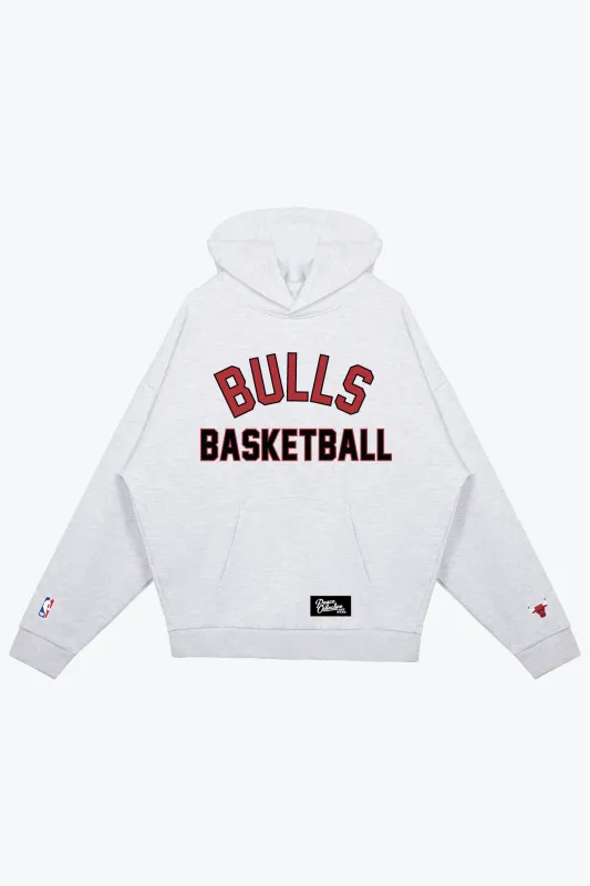 Chicago Bulls SuperHeavy™️ Hoodie - Ash sold by Peace-Collective