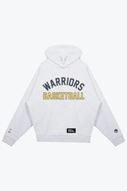 Golden State Warriors SuperHeavy™️ Hoodie - Ash sold by Peace-Collective