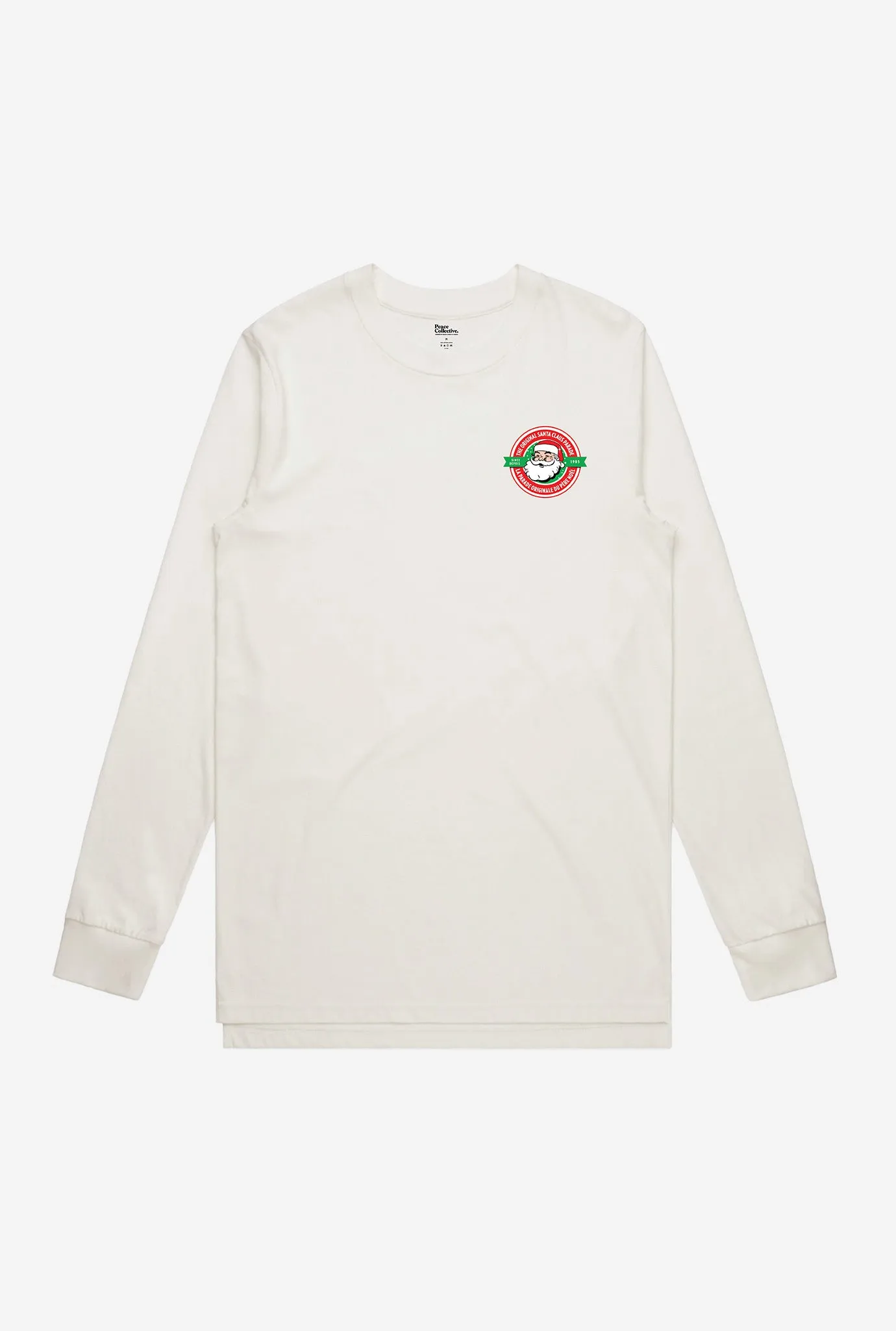 Santa Claus Arrives in Toronto Longsleeve T-Shirt - Ivory sold by Peace-Collective product image thumbnail 2