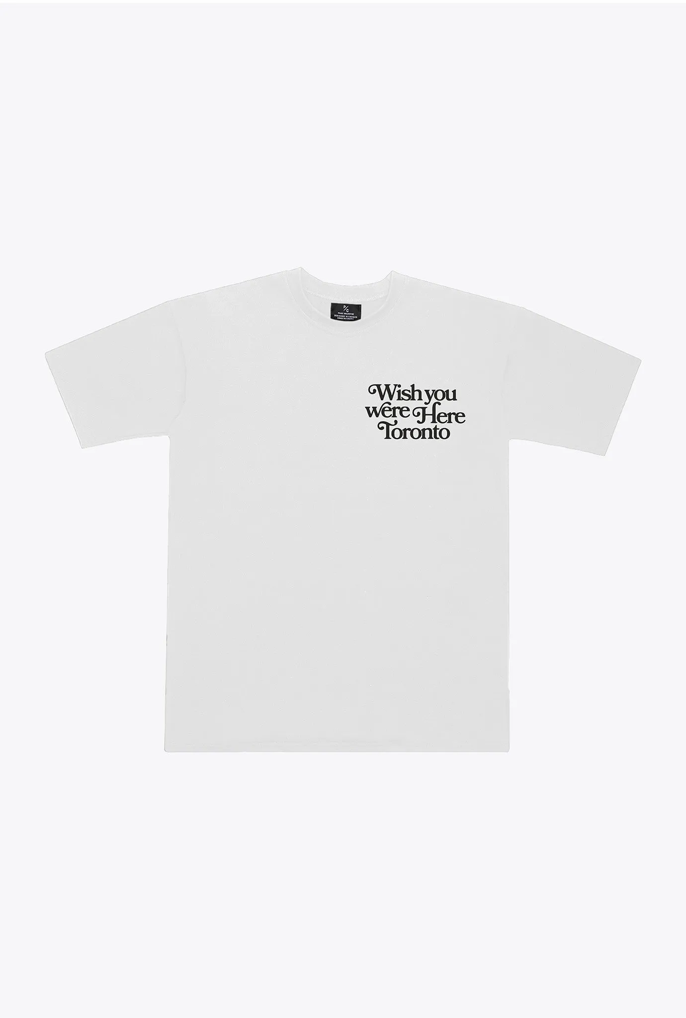 Toronto Wish You Were Here Heavyweight T-Shirt - White sold by Peace-Collective product image thumbnail 2
